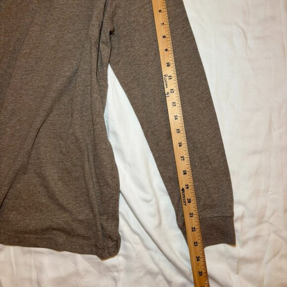 Men's Weatherproof Vintage, Long Sleeve Henley, Size M, Brown, Casual, Classic - Picture 9 of 11